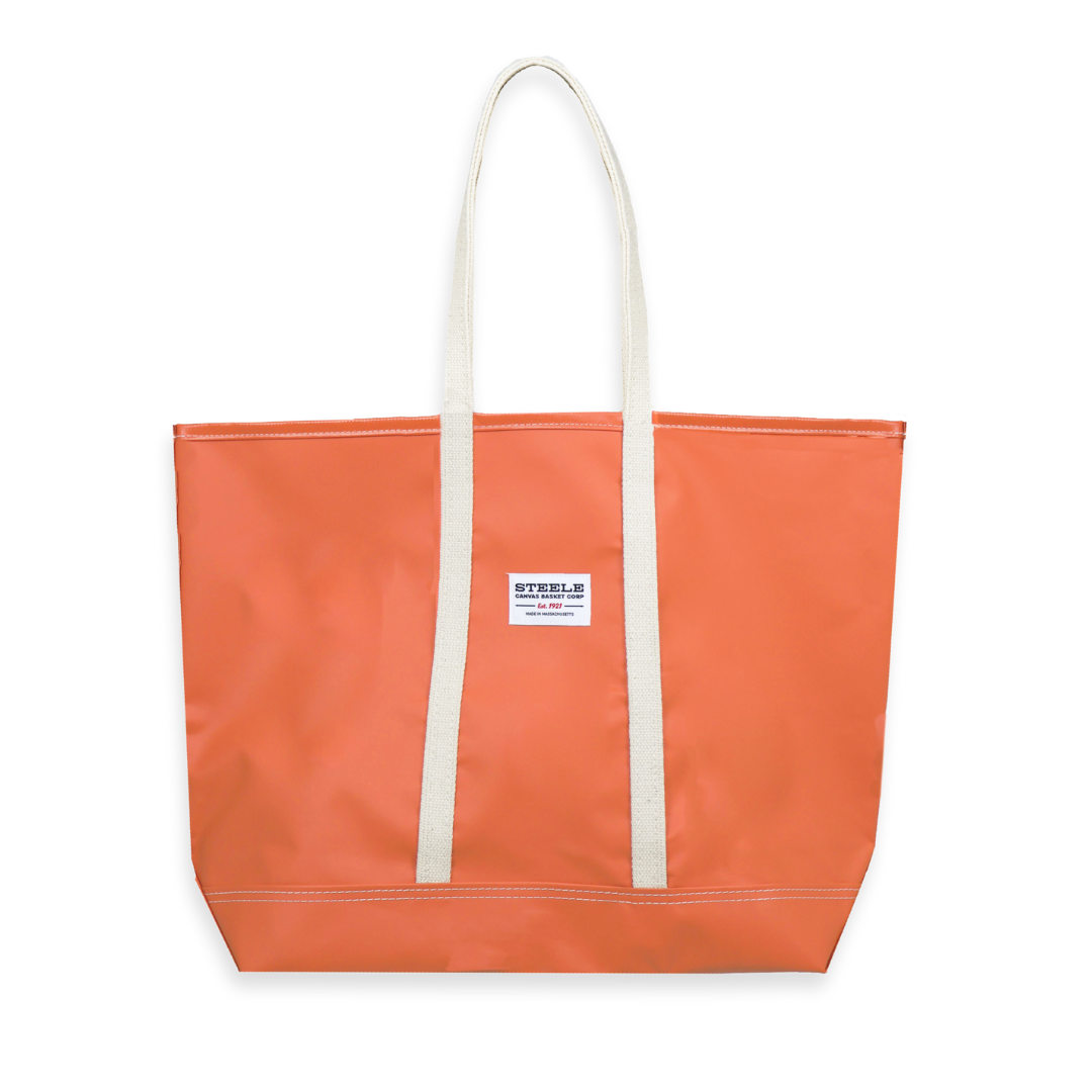 Orange Steeletex Beach Tote – Steele Canvas Basket Corp – Steele Orange Steeletex Beach Tote – Steele Canvas Basket Corp – Steele