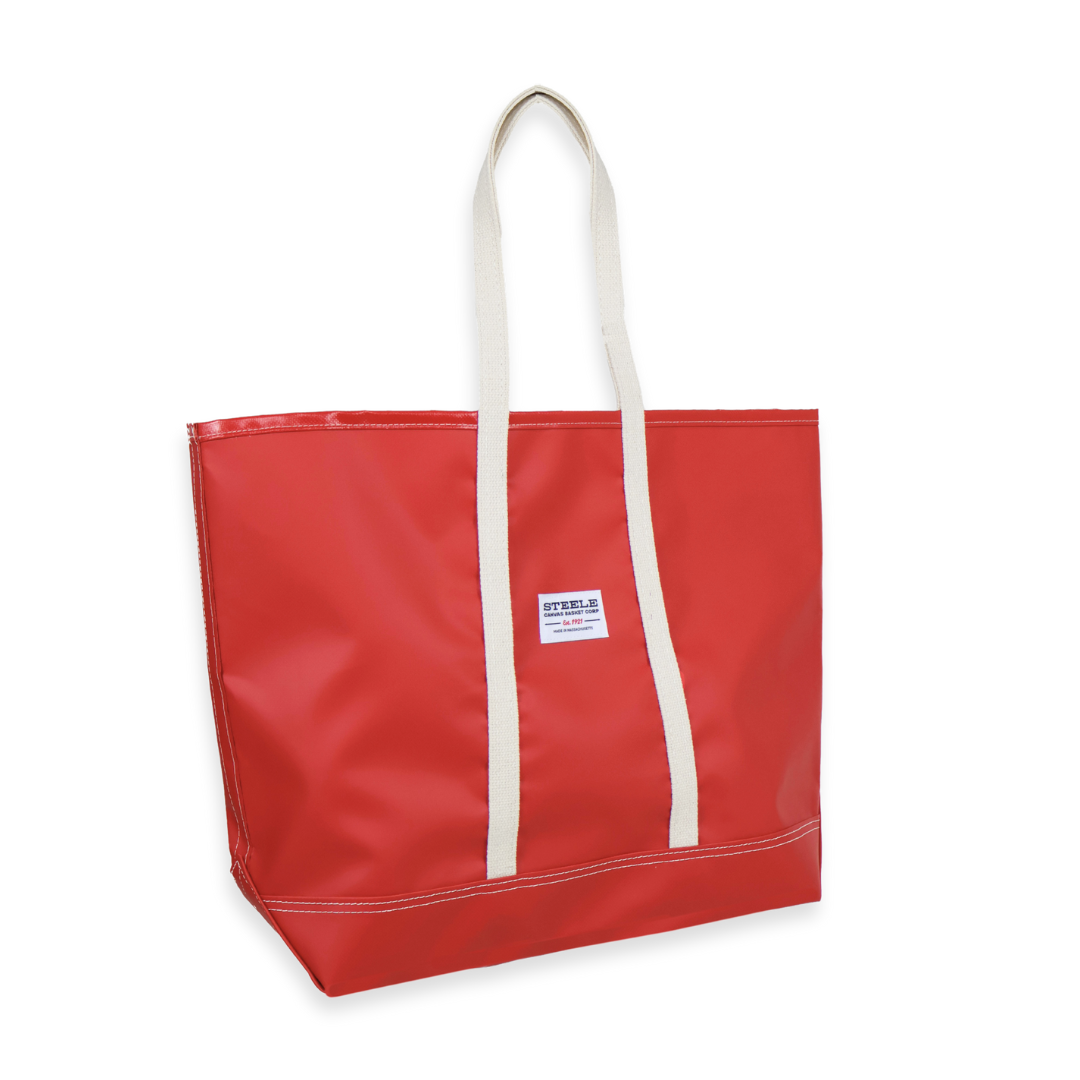 Red Steeletex Beach Tote