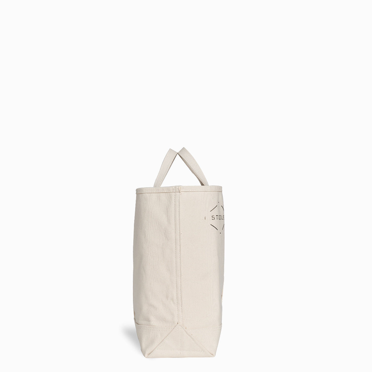 Natural Canvas Tote Bag - Wide