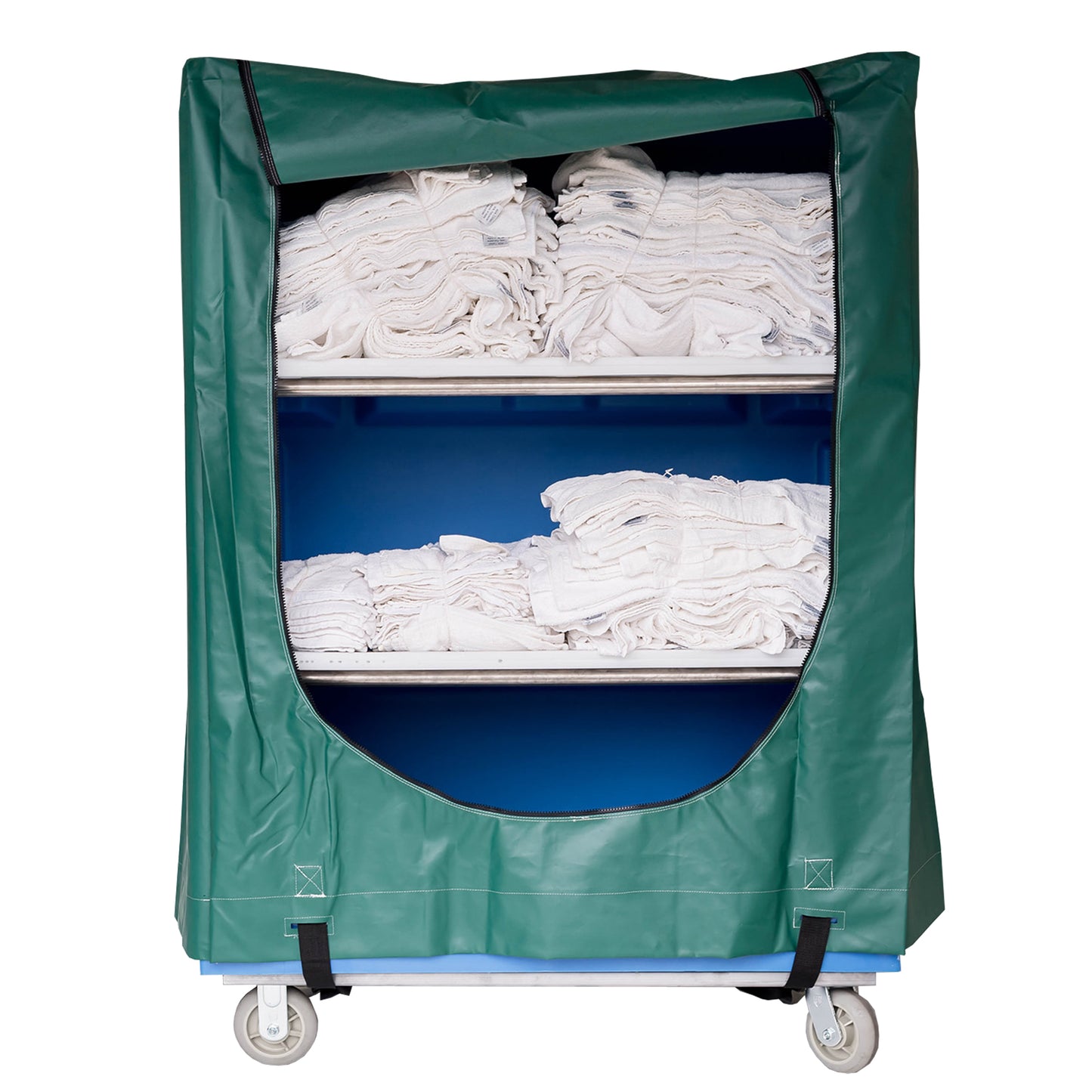 Vinyl Security Cover for Linen Exchange Truck - 43 cu ft