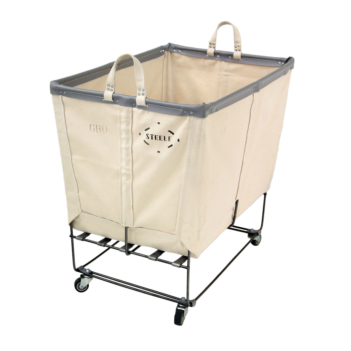 Canvas Elevated Truck Permanent Style 6 Bu Steele Canvas Basket Corp