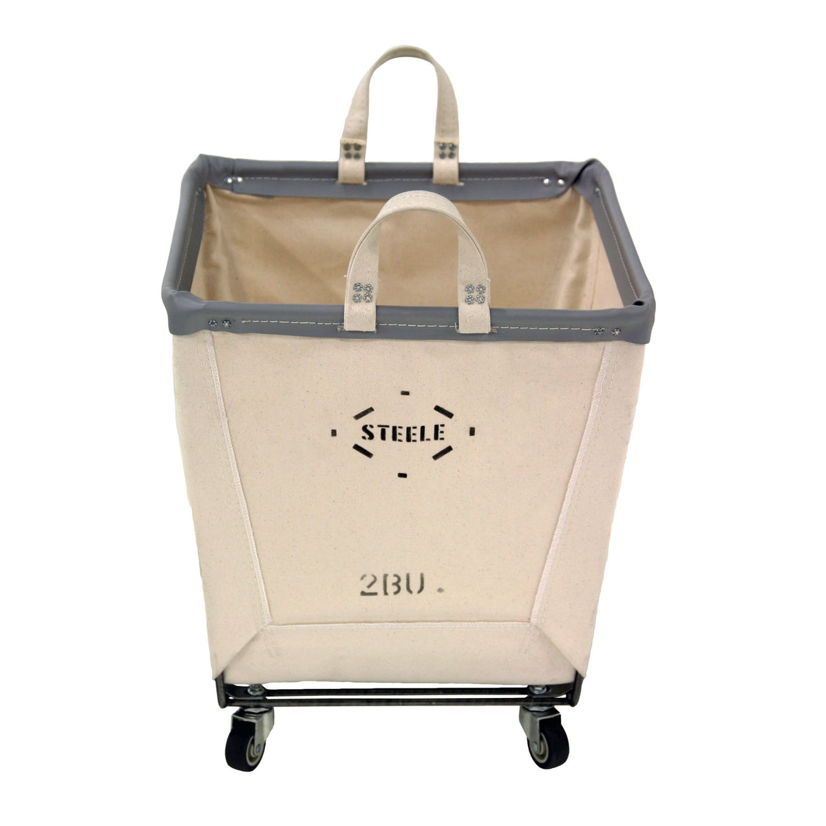 Canvas Square Carry Truck 2 Bu Steele Canvas Basket Corp
