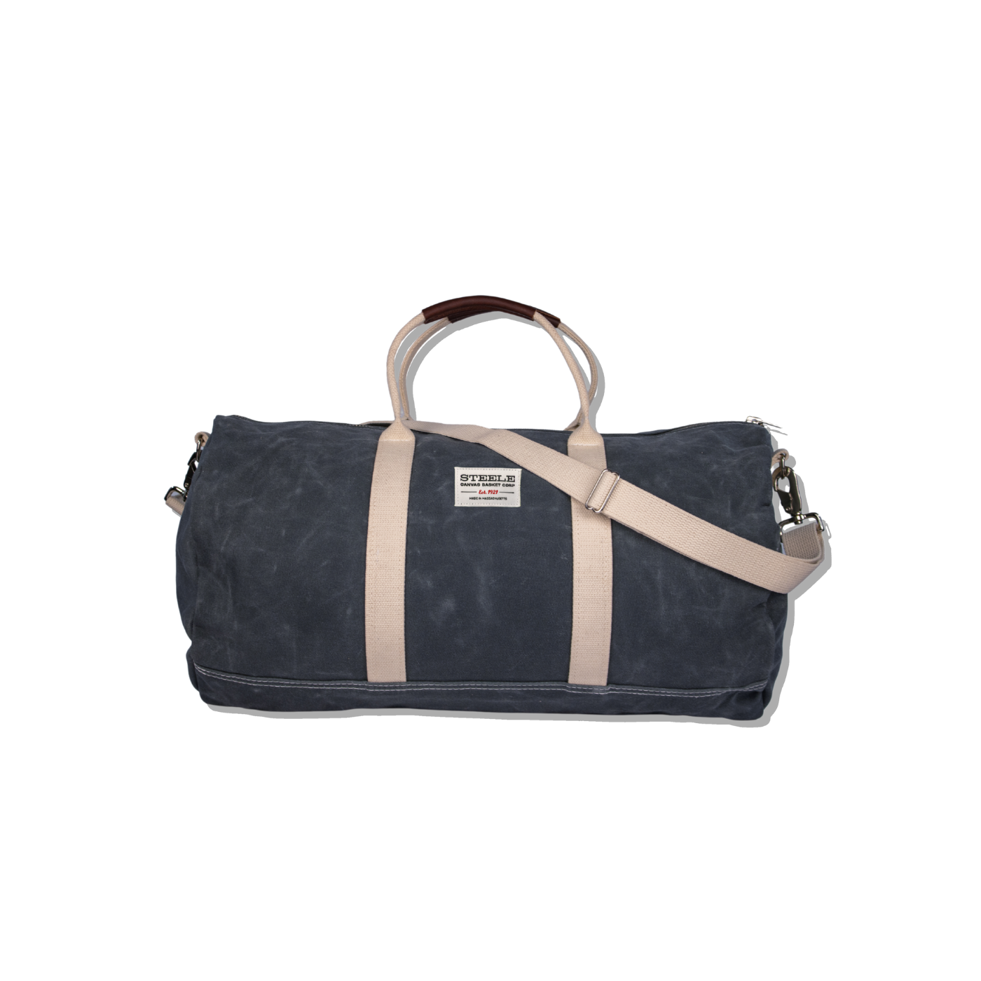 Steele Canvas Waxed Brown Canvas Duffle Bag