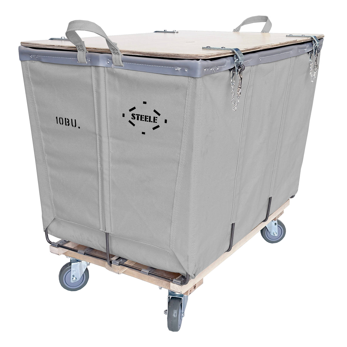 10 Bushel Wood Covered Bulk Truck