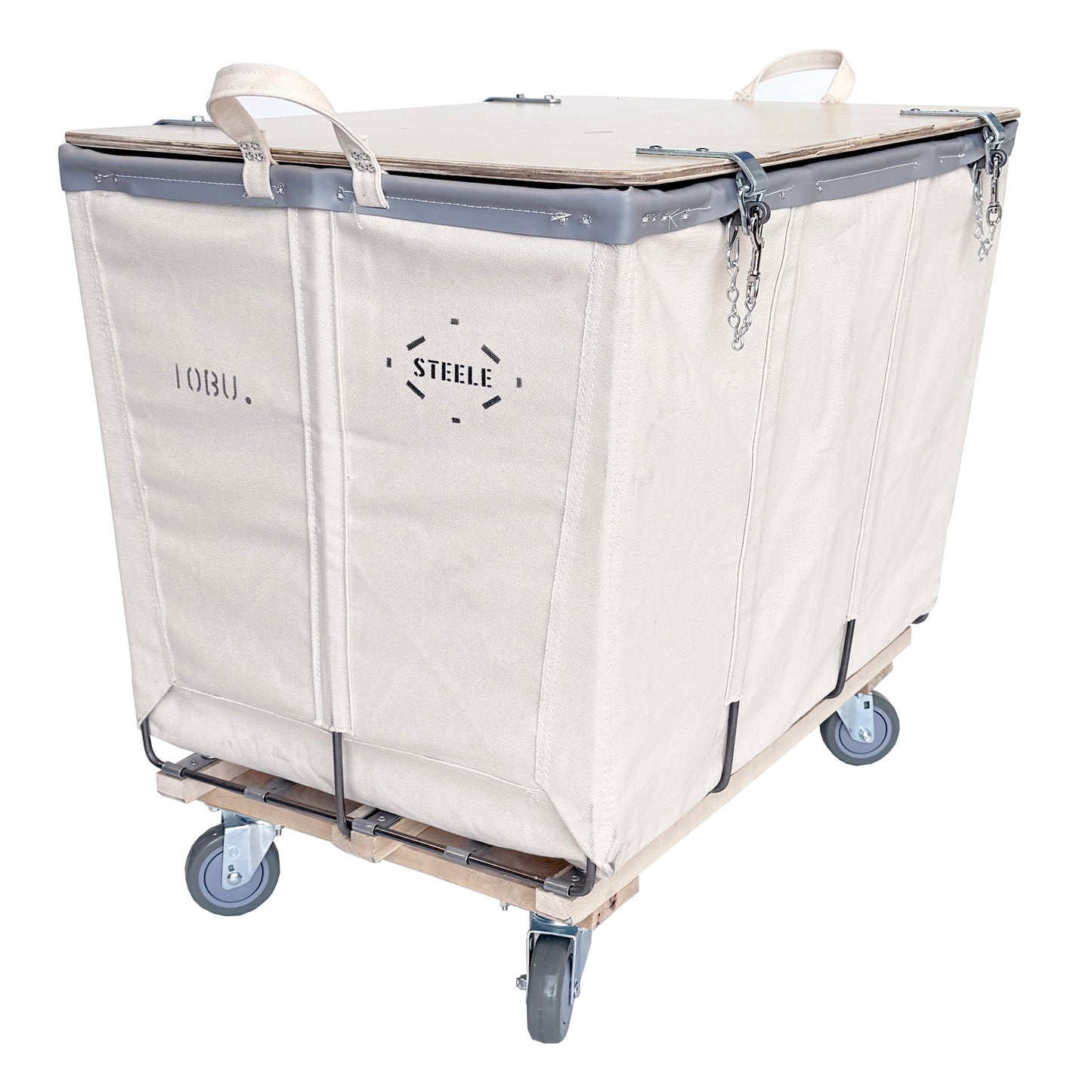 10 Bushel Wood Covered Bulk Truck