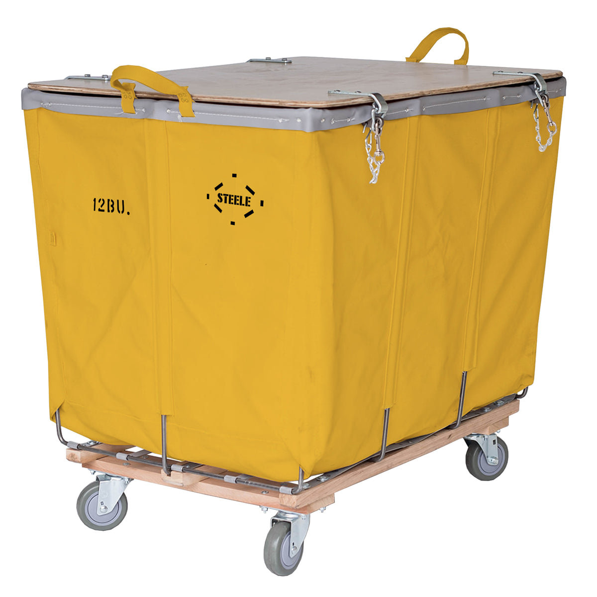 12 Bushel Wood Covered Bulk Truck