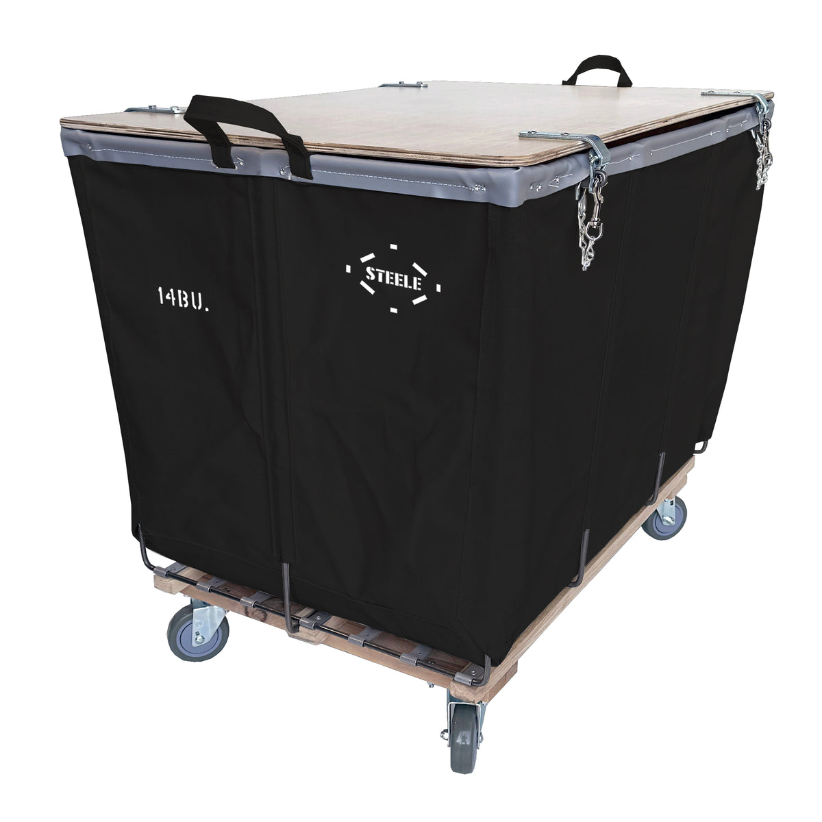 14 Bushel Wood Covered Bulk Truck