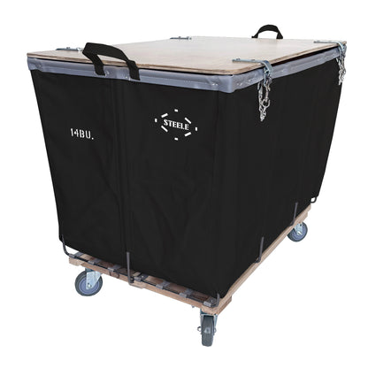 14 Bushel Wood Covered Bulk Truck