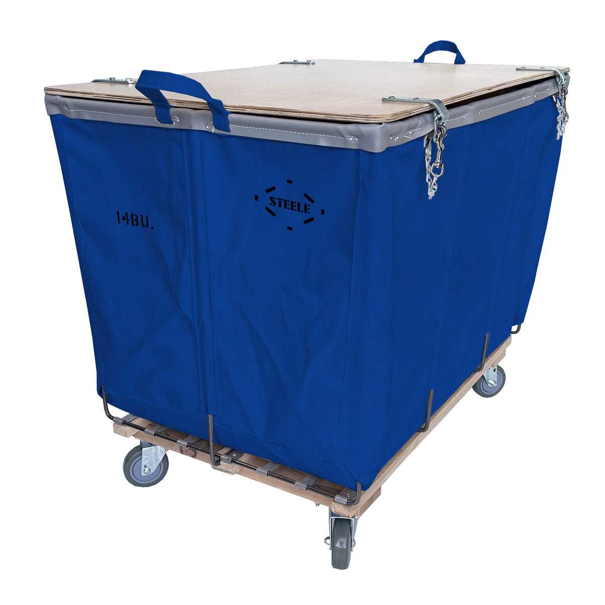 14 Bushel Wood Covered Bulk Truck