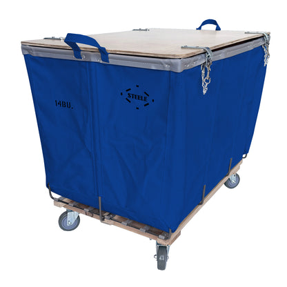 14 Bushel Wood Covered Bulk Truck