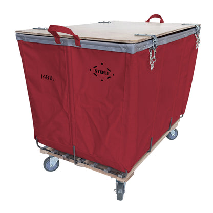 14 Bushel Wood Covered Bulk Truck