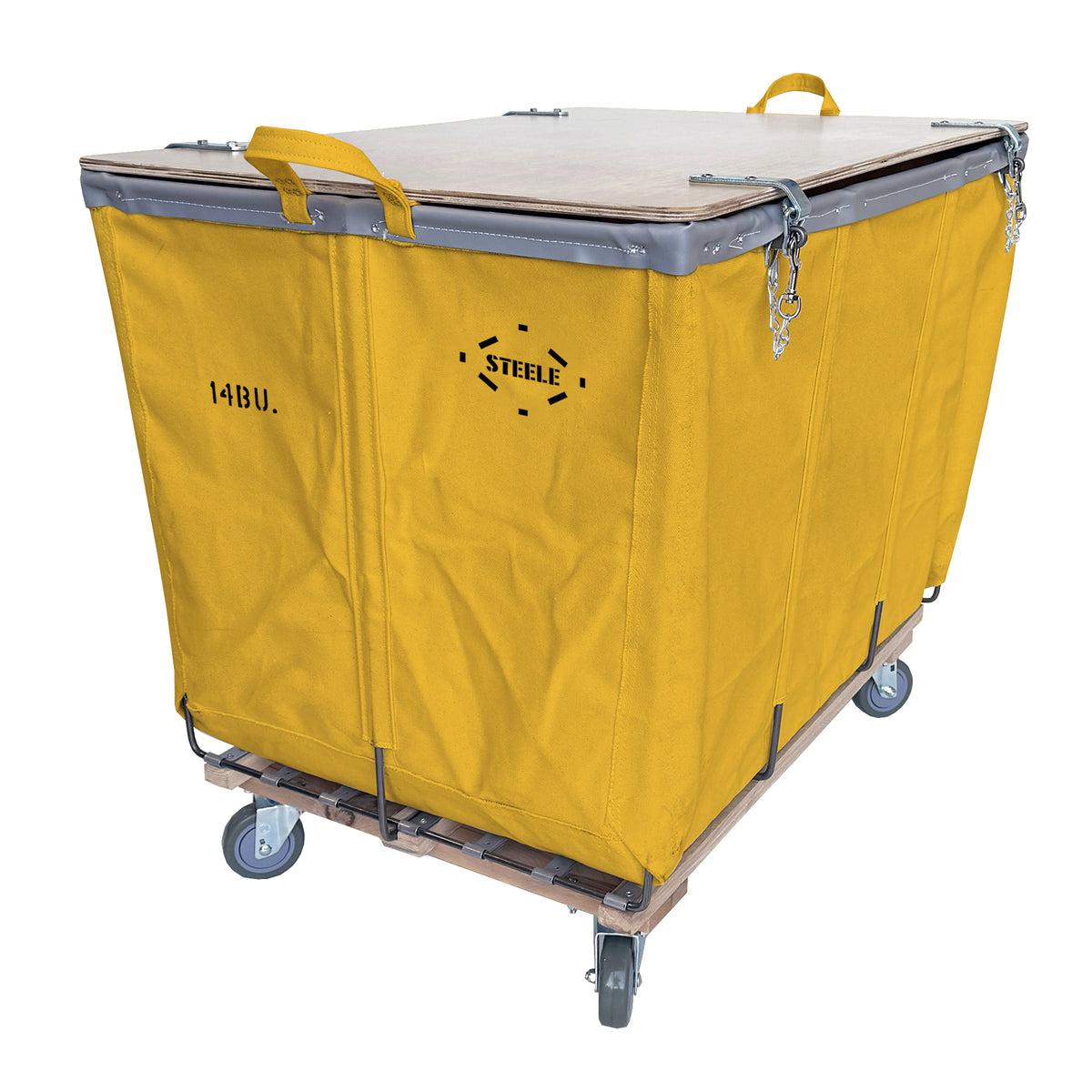 14 Bushel Wood Covered Bulk Truck