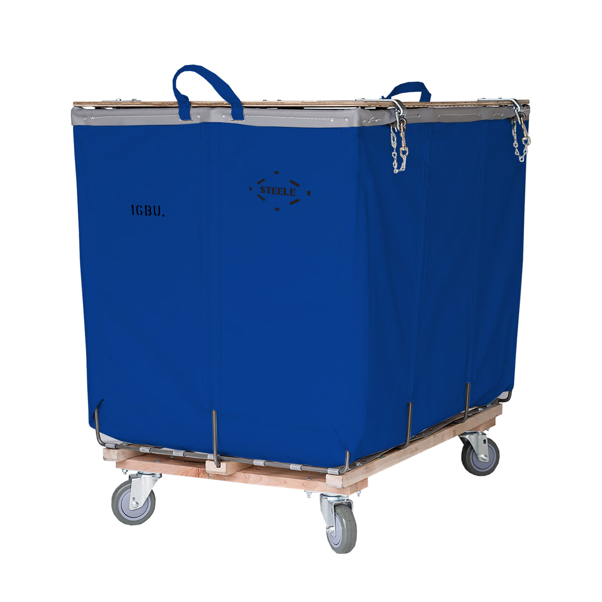 16 Bushel Wood Covered Bulk Truck