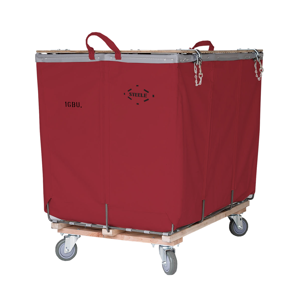 16 Bushel Wood Covered Bulk Truck