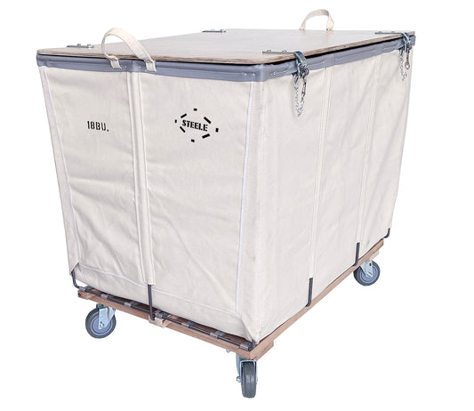 18 Bushel Wood Covered Bulk Truck