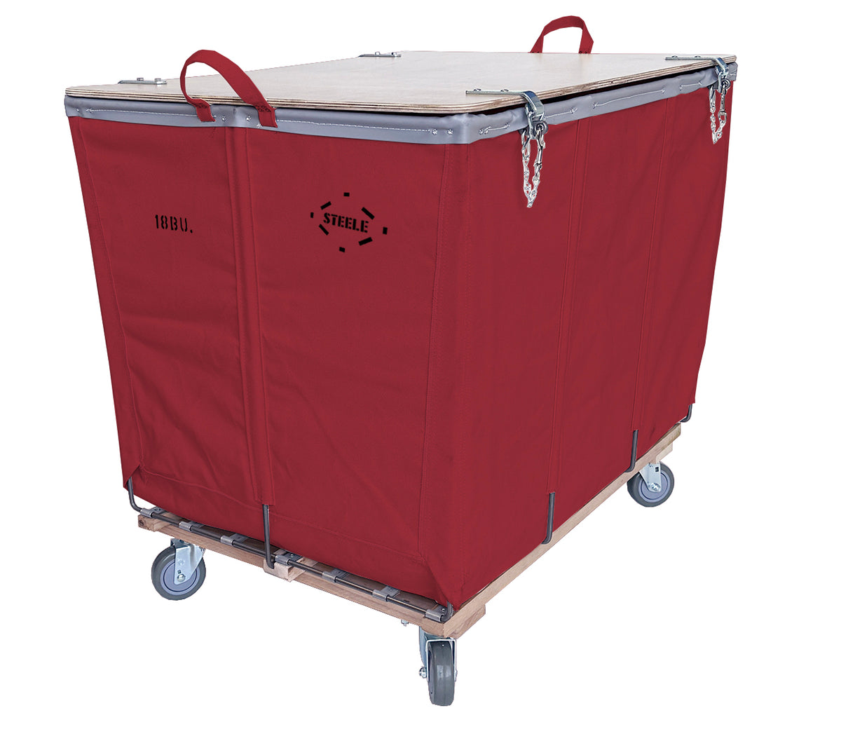 18 Bushel Wood Covered Bulk Truck