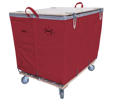 18 Bushel Wood Covered Bulk Truck