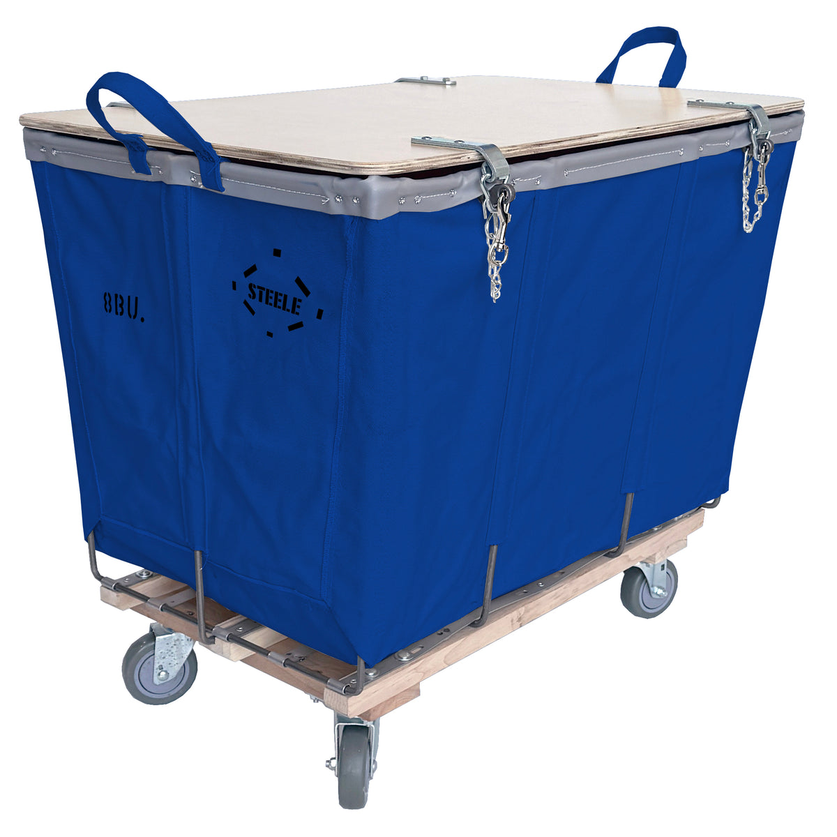 8 Bushel Wood Covered Bulk Truck