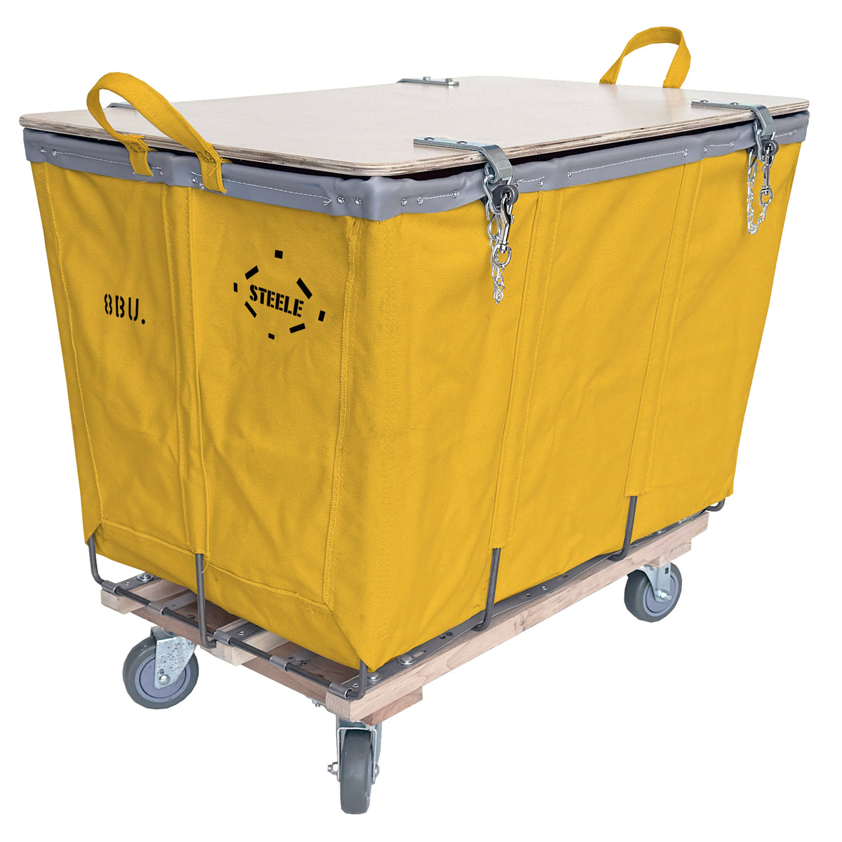 8 Bushel Wood Covered Bulk Truck