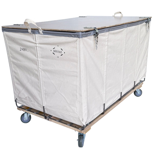24 Bushel Wood Covered Bulk Truck