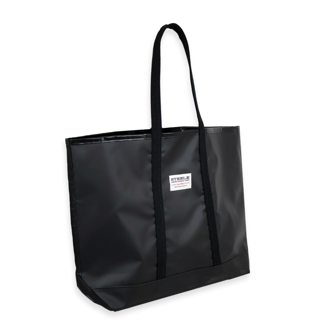 Black Steeletex Beach Tote
