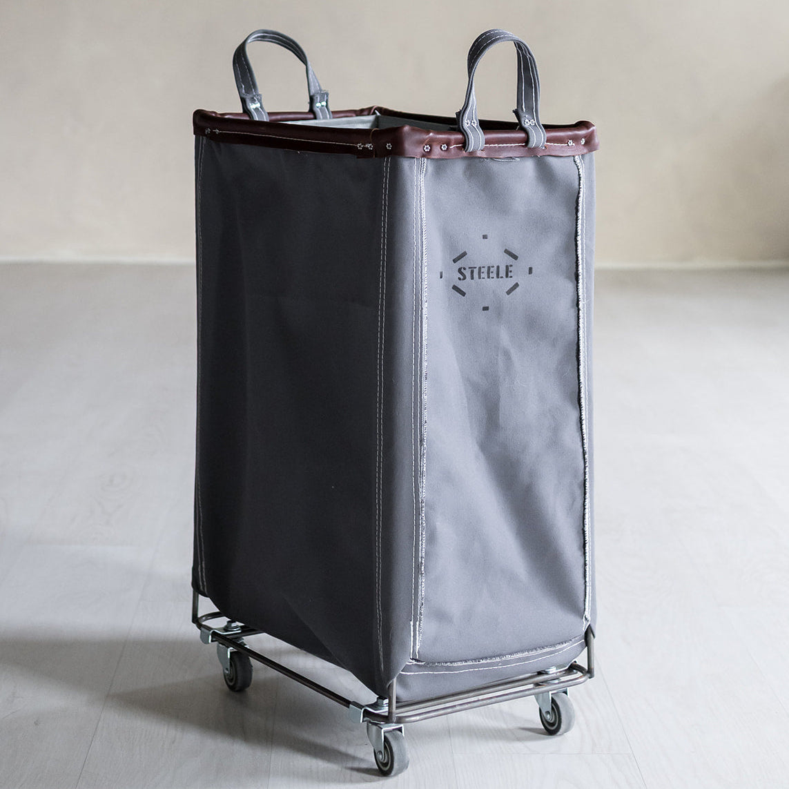 Permanent Style Bag Caddie - Casters – Steele Canvas Basket Corp