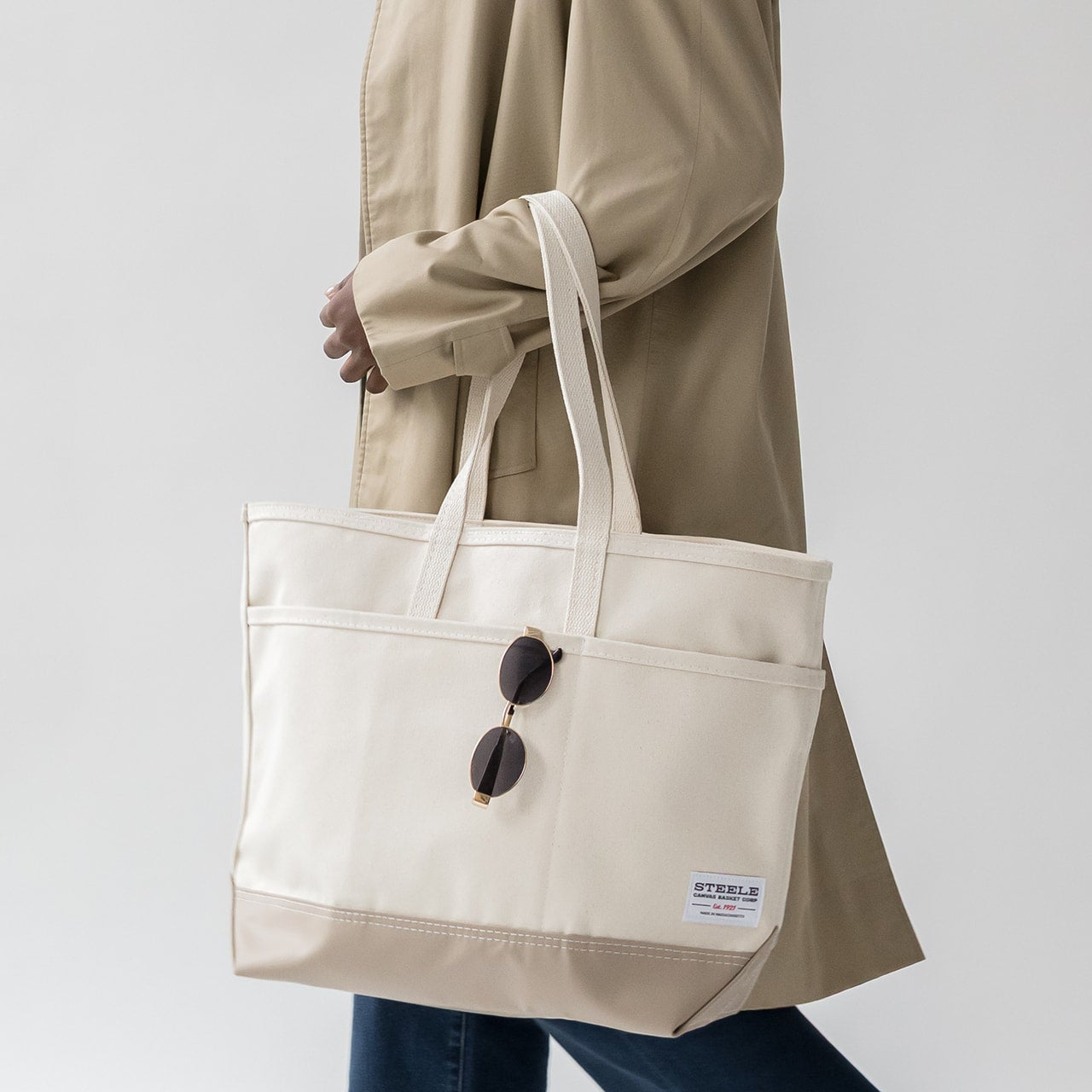 Everyday Zip Top Tote – Steele Canvas Basket Corp – Steele Canvas