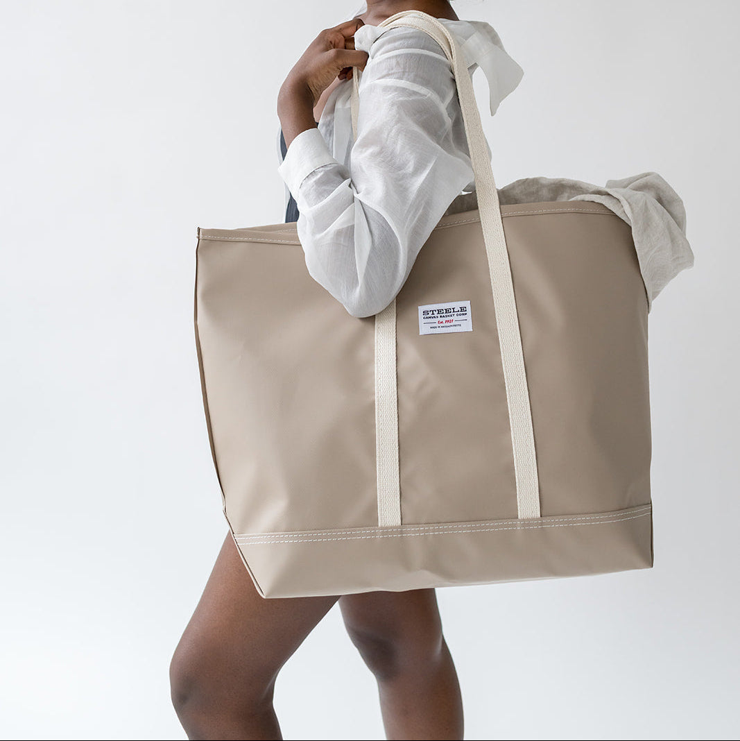 Tan Steeletex Beach Tote – Steele Canvas Basket Corp – Steele
