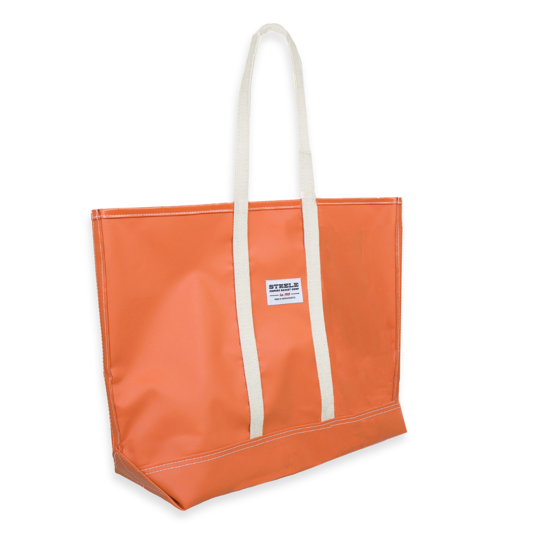 Orange Steeletex Beach Tote – Steele Canvas Basket Corp Orange Steeletex Beach Tote – Steele Canvas Basket Corp