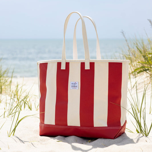 Steele Canvas x Red Jacket Resort Striped Tote Set