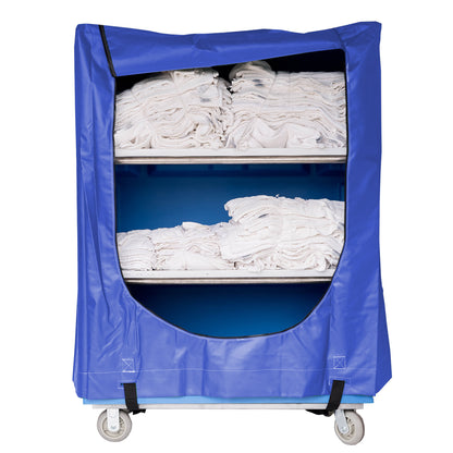 Vinyl Security Cover for Linen Exchange Truck - 43 cu ft