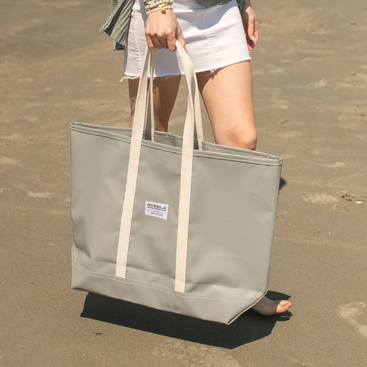 Grey Steeletex Beach Tote