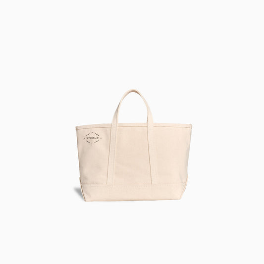 Natural Canvas Tote Bag - Small