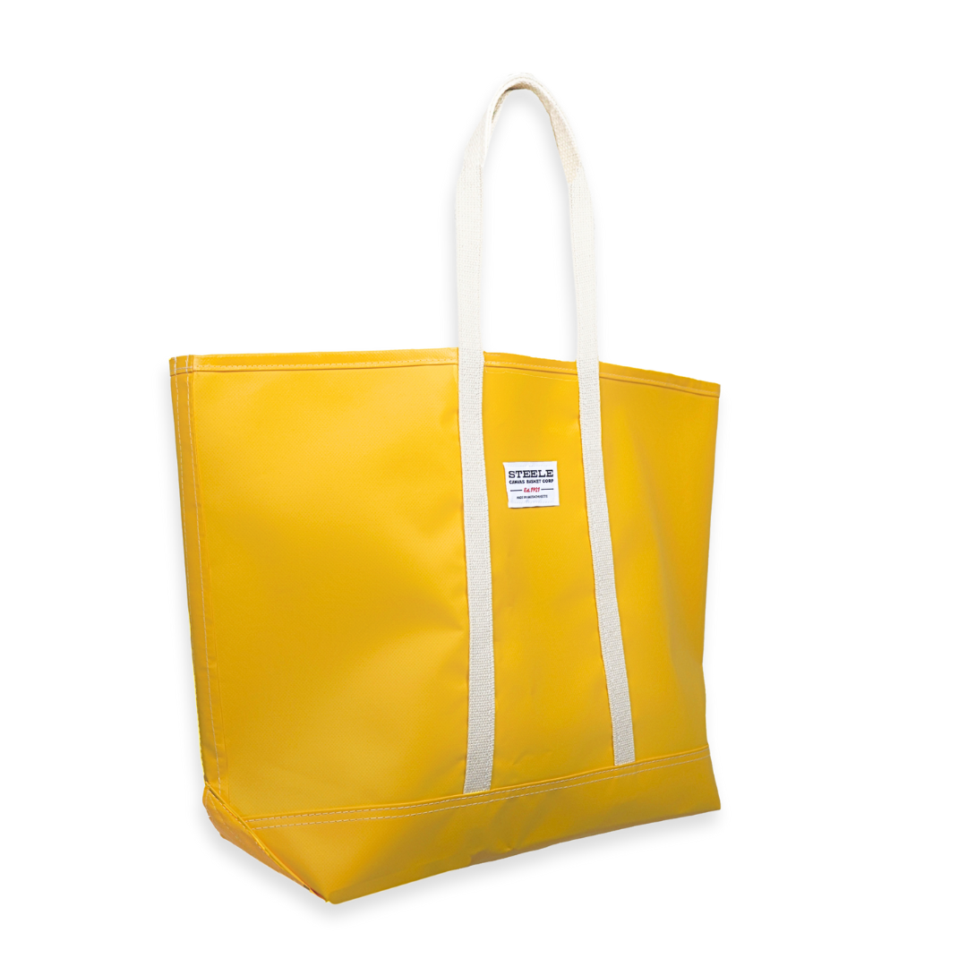 Yellow Steeletex Beach Tote – Steele Canvas Basket Corp – Steele Yellow Steeletex Beach Tote – Steele Canvas Basket Corp – Steele