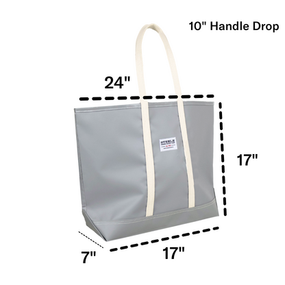 Grey Steeletex Beach Tote