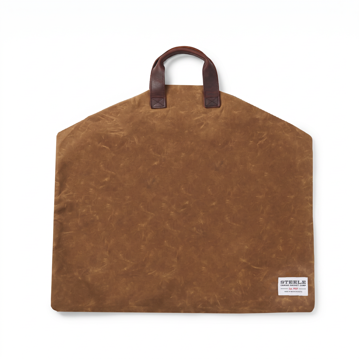 Waxed Canvas Garment Bag