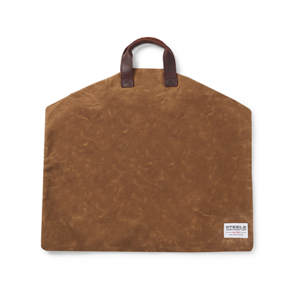 Waxed Canvas Garment Bag