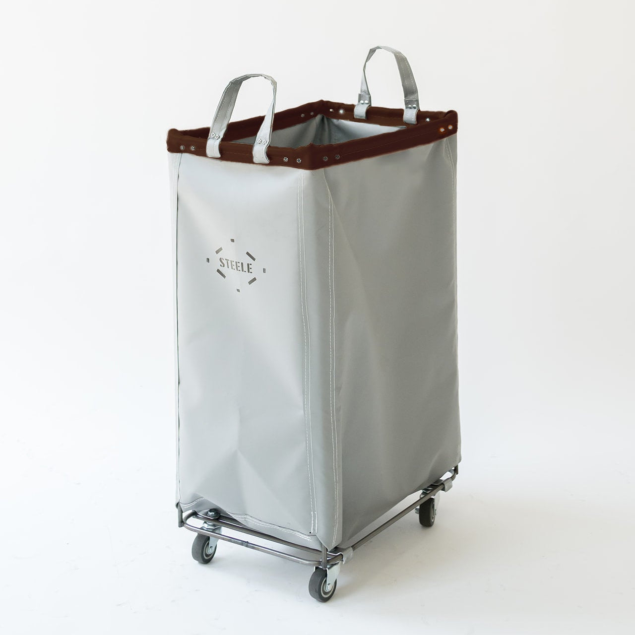 Permanent Style Bag Caddie - Casters – Steele Canvas Basket Corp