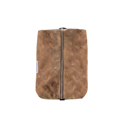 Waxed Canvas Shoe Bag