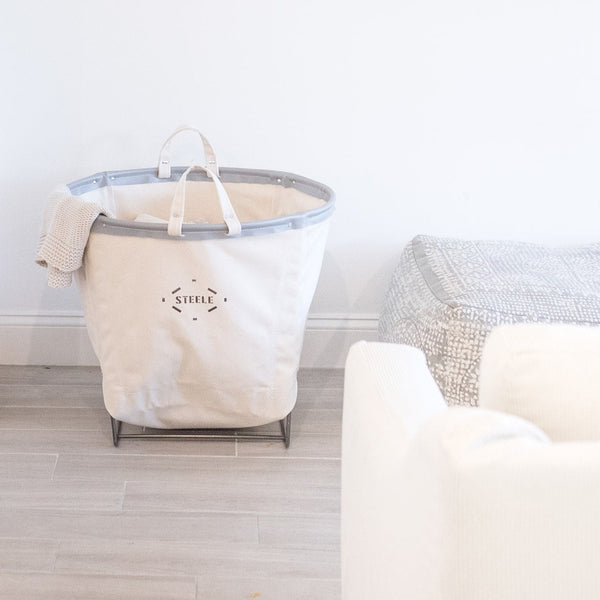 Canvas Round Carry Basket - 3 Bu – Steele Canvas Basket Corp